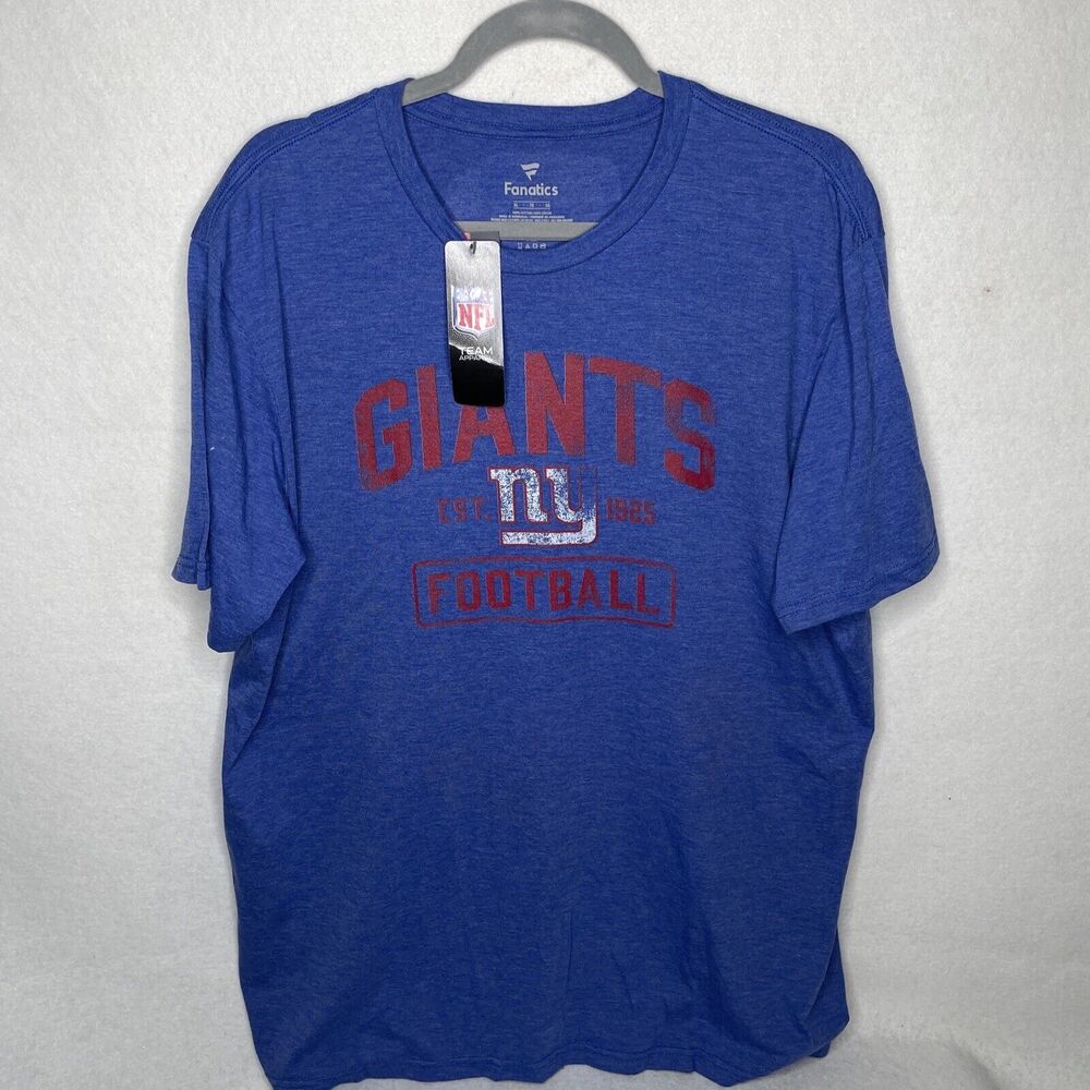 NFL Mens Size X-Large Fanatics New York Giants Bellinger 45 T-Shirt